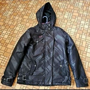 Women's Fox Black Winter Jacket Fits M